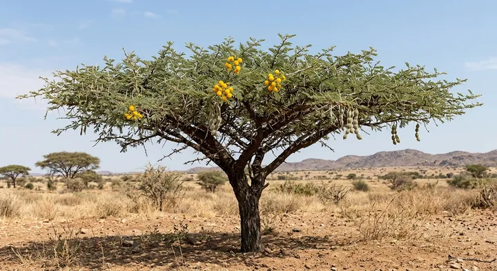 Gum Arabic Tree (Acacia arabica)