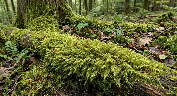 Cypress-leaved Hypnum Moss (Hypnum cupressiforme)