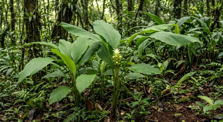 Turmeric Plant (Curcuma longa)