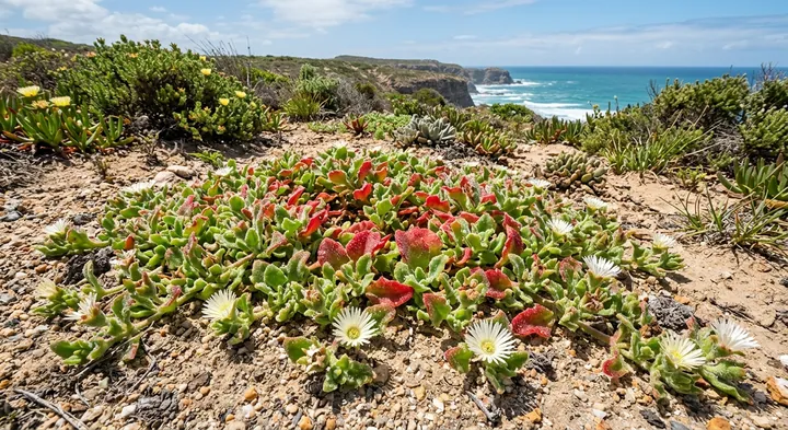 Ice Plant (Mesembryanthemum crystallinum)