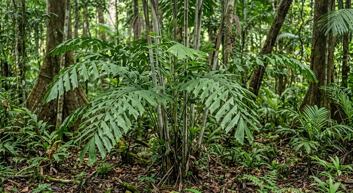 Clustered Fishtail Palm (Caryota mitis)