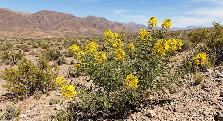 Zuccagnia microphylla (Zuccagnia microphylla)
