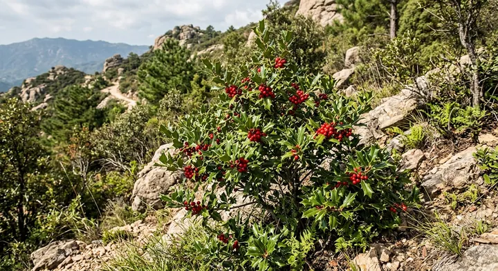 Chinese Holly (Ilex cornuta)