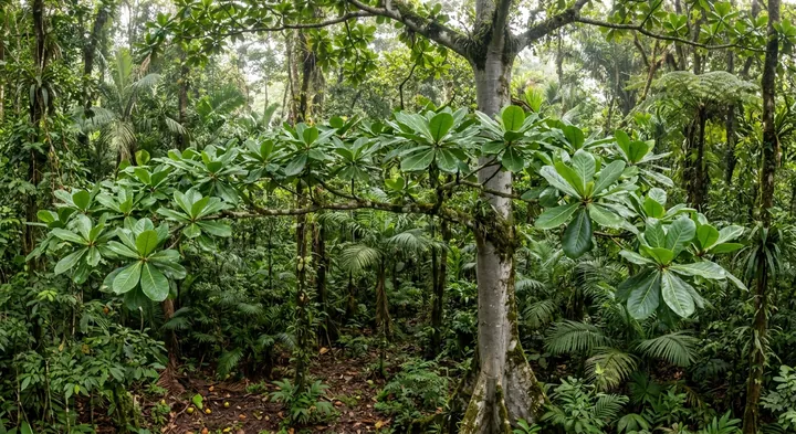 Ivory Coast almond (Terminalia apetala)