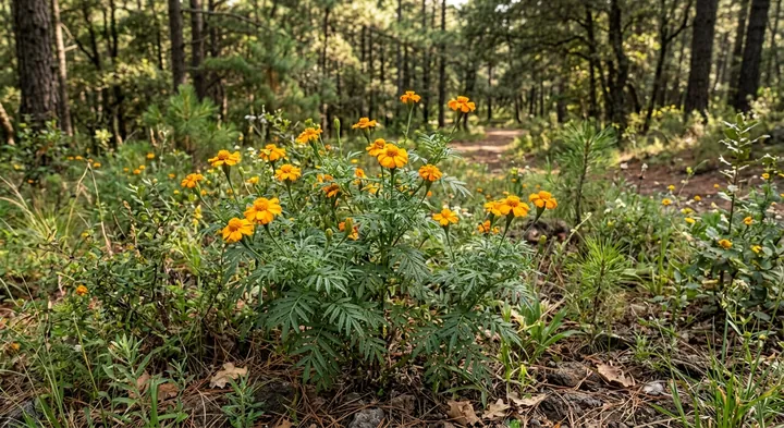 Marigold (Tagetes erecta)