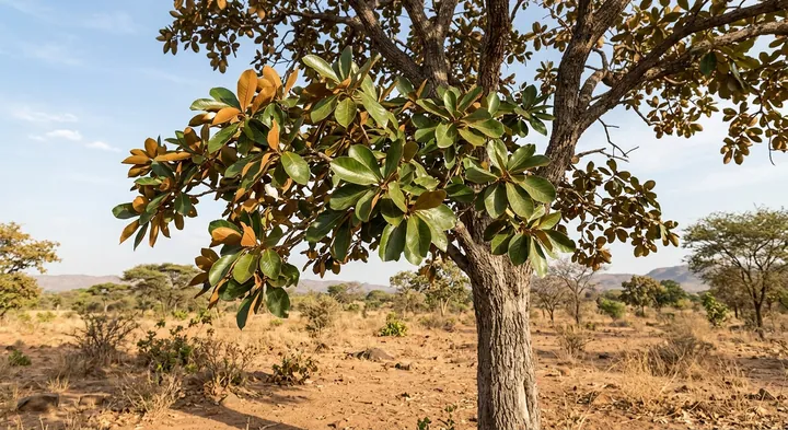 Ethiopian almond (Terminalia schimperiana)