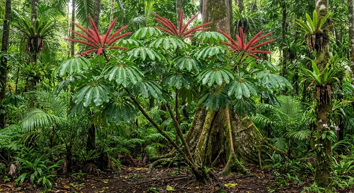 Umbrella Tree (Schefflera actinophylla)