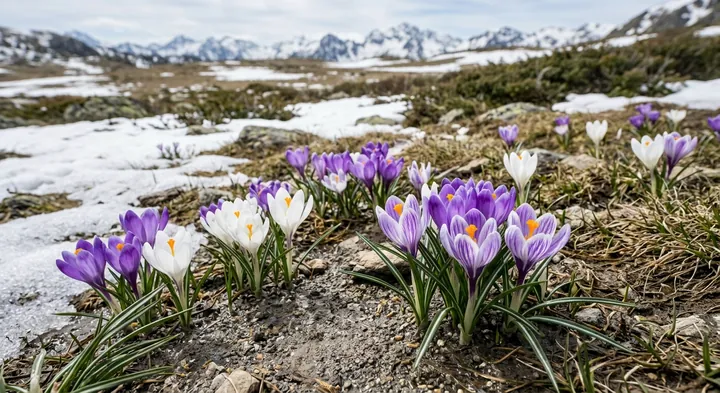 Spring Crocus (Crocus vernus)