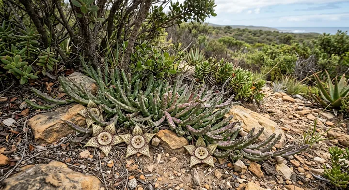 Starfish Flower (Stapelia variegata)