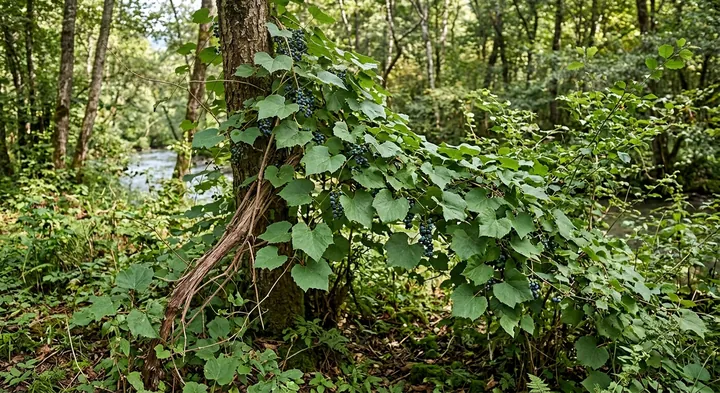 Wild Grape (Vitis vinifera subsp. sylvestris)