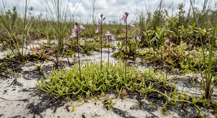 Bladderwort (Utricularia viscosa)