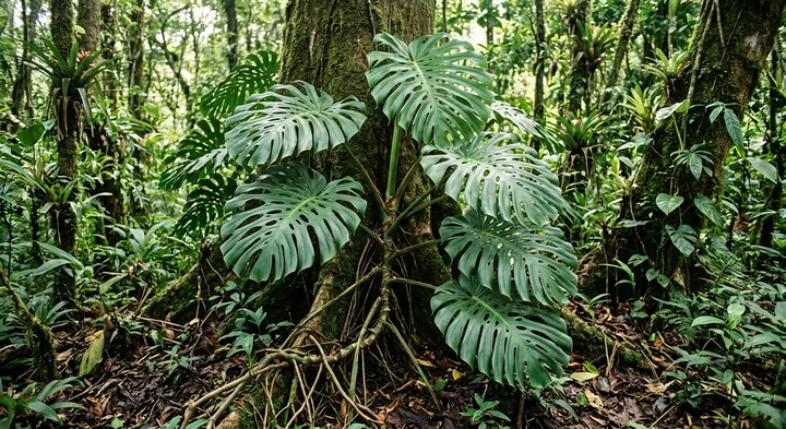 Western windowleaf (Monstera occidentalis)