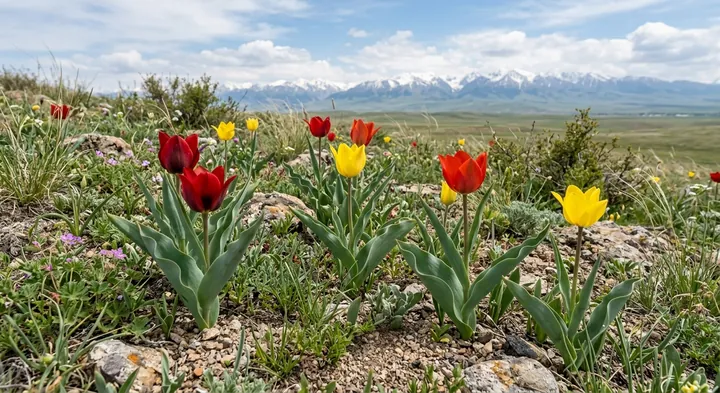 Tulip (Tulipa gesneriana)