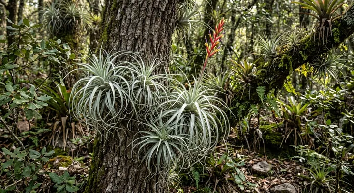 Feathered Airplant (Tillandsia pinnata)