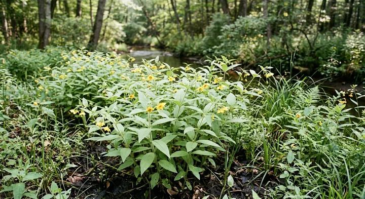 Fringed Loosestrife (Lysimachia ciliata)