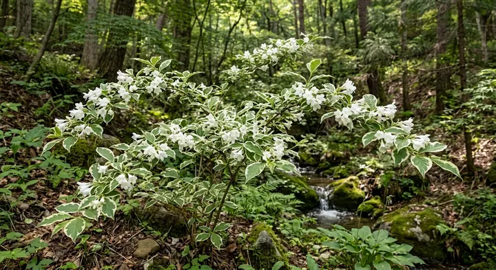 White Weigela (Weigela alba)