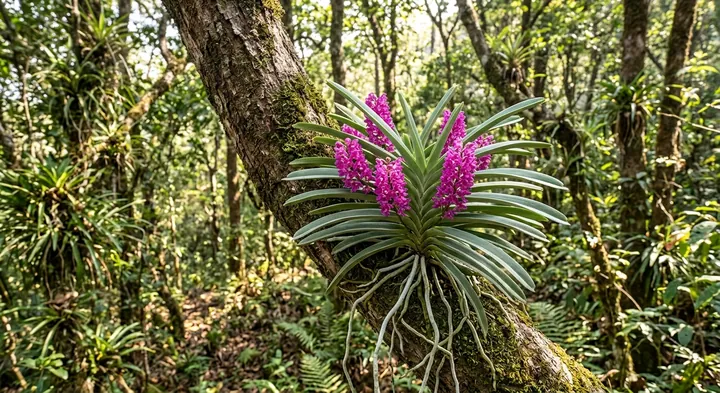 Vanda Orchid (Vanda ampullacea)