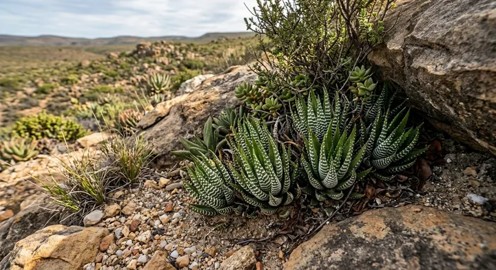 Zebra Haworthia (Haworthiopsis fasciata)