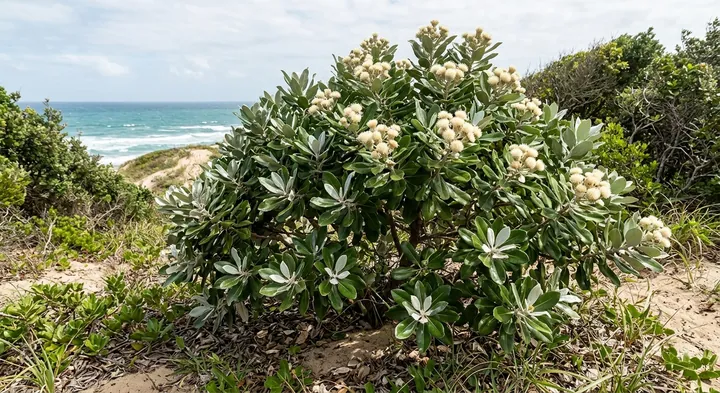 Coast silver oak (Brachylaena discolor var. mossambicensis)
