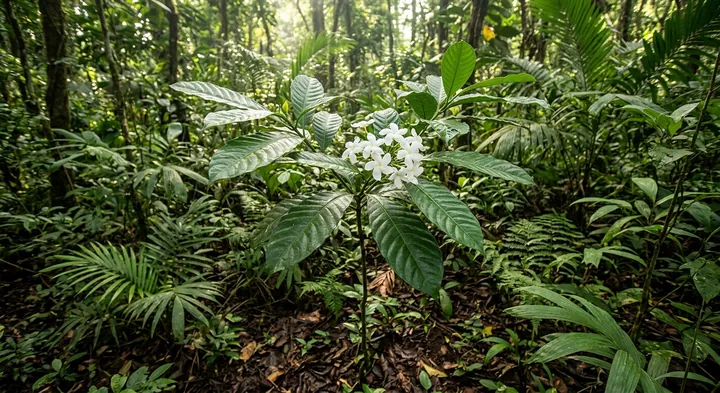 Tuxtlensis Pinwheel Flower (Tabernaemontana tuxtlensis)