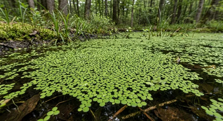 Watermeal (Wolffiella rotunda)