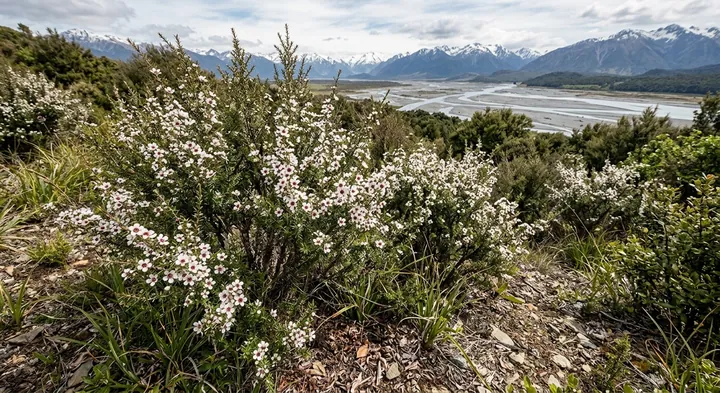 New Zealand Tea Tree (Leptospermum scoparium)