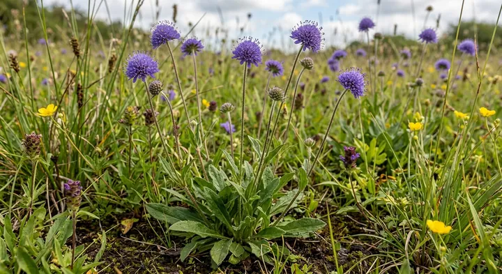 Devil's-bit Scabious (Succisa pratensis)