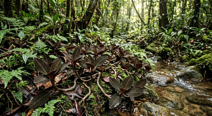Jewel Orchid (Ludisia discolor)