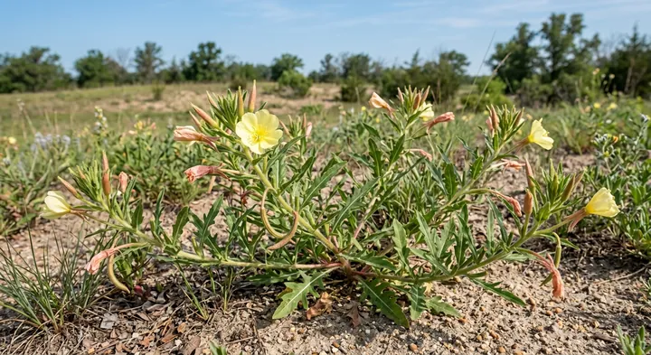 Lacerateleaf Evening Primrose (Oenothera laciniata)