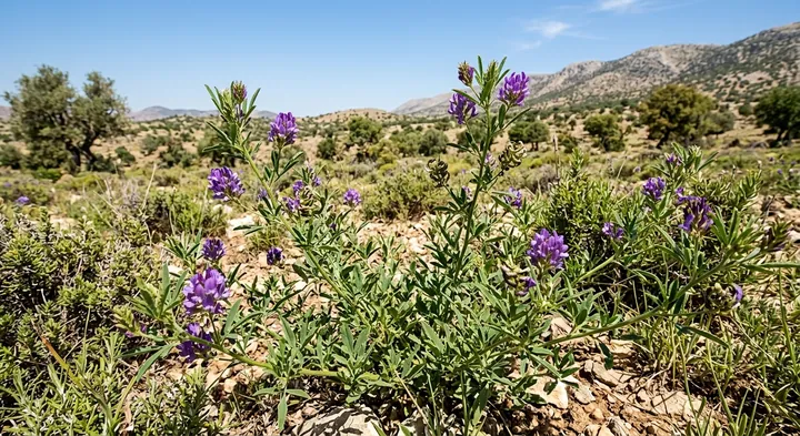 Alfalfa (Medicago sativa)