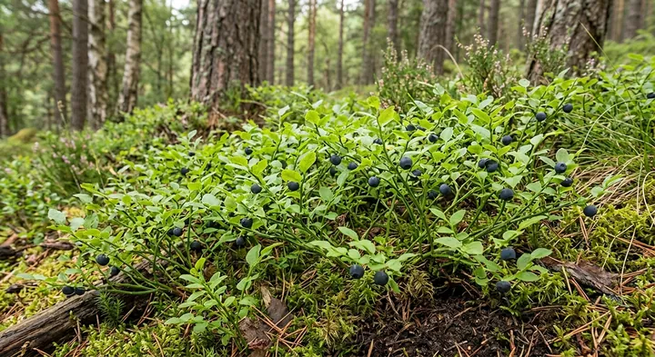European Blueberry (Vaccinium myrtillus)