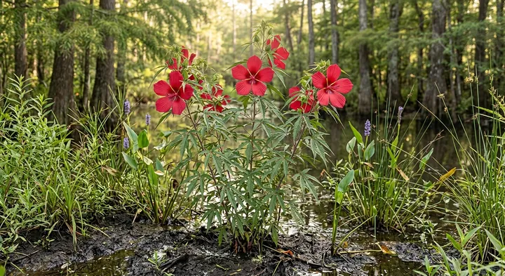 Rose mallow (Hibiscus)