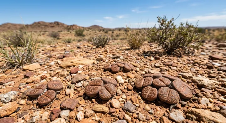 Living Stones (Lithops aucampiae)