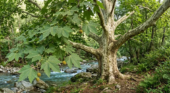 London Plane (Platanus ×acerifolia)