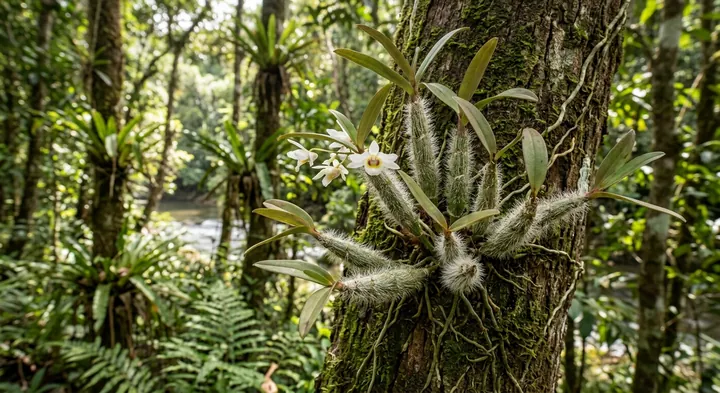 Dog-Toothed Dendrobium (Dendrobium caninum)