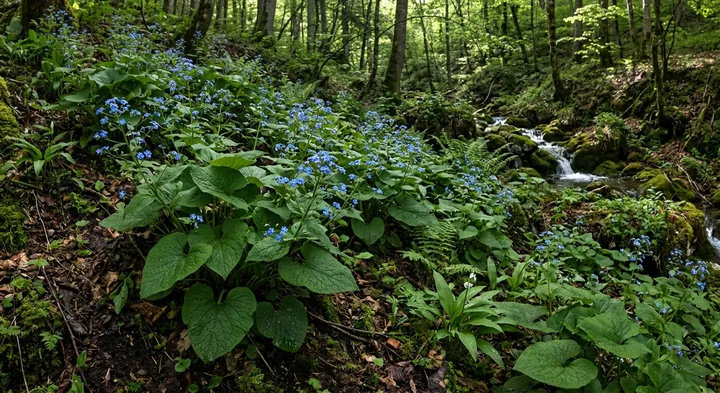 Siberian Bugloss (Brunnera macrophylla)