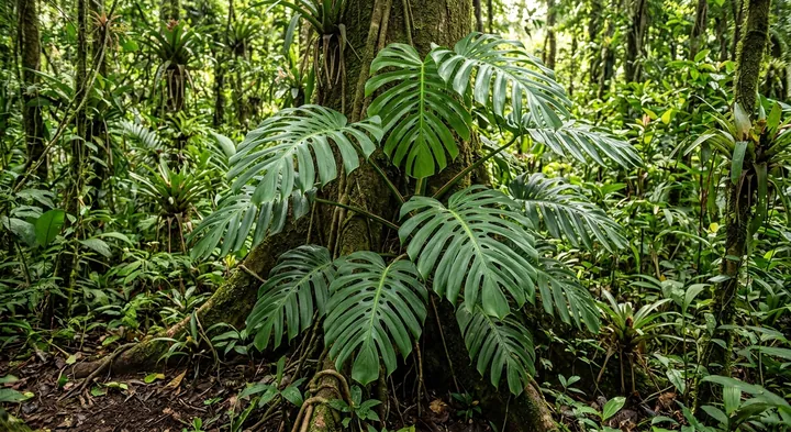 Philodendron maximiliani (Monstera maximiliani)