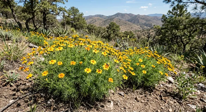 Signata Marigold (Tagetes signata)