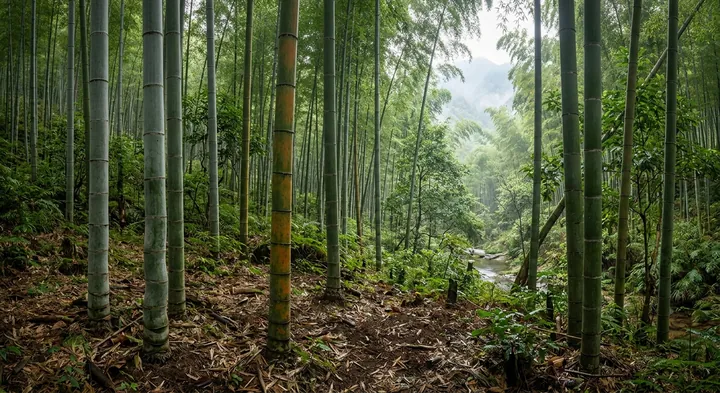 Moso Bamboo (Phyllostachys edulis)
