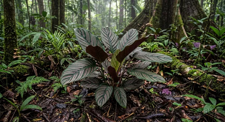 Calathea (Goeppertia sanderiana)