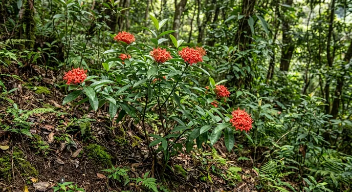Chinese Ixora (Ixora chinensis)