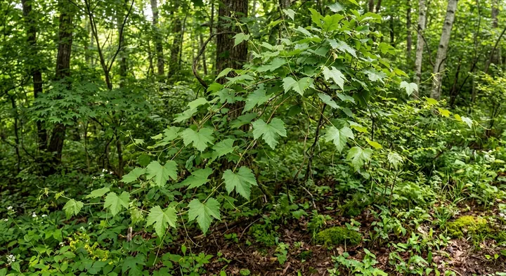 Vitis serratifolia (Vitis serratifolia)