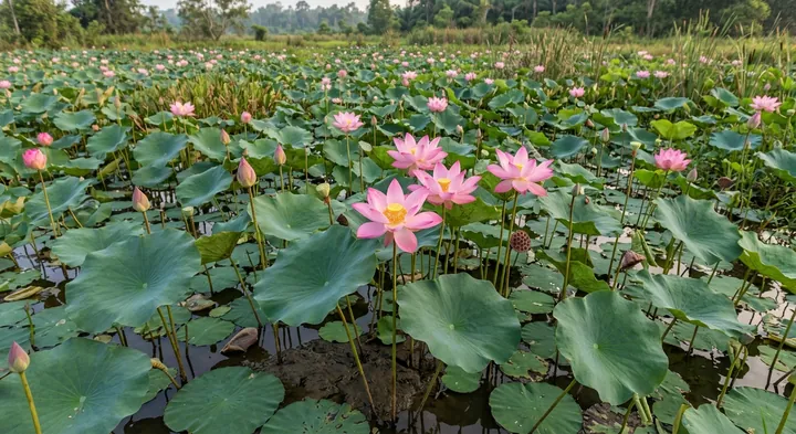 Sacred Lotus (Nelumbo nucifera)