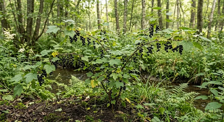 Blackcurrant (Ribes nigrum)