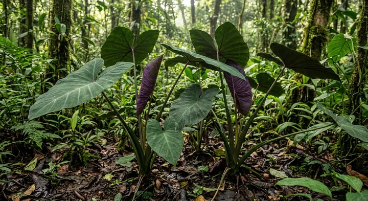 Xanthosoma purpuratum (Xanthosoma purpuratum)
