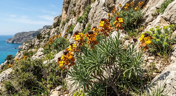 Wallflower (Erysimum cheiri)