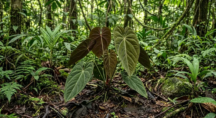 Anthurium Papillilaminum (Anthurium papillilaminum)