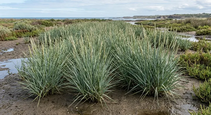 Sharp-leaved marsh-grass (Spartina densiflora f. acuta)