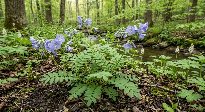 Creeping Jacob's Ladder (Polemonium reptans)