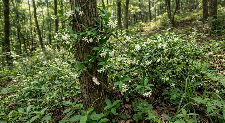 Star Jasmine (Trachelospermum jasminoides)